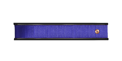 Microfono guitarra intercambiable azul pastilla negra