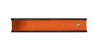 Microfono guitarra intercambiable naranja pastilla negra